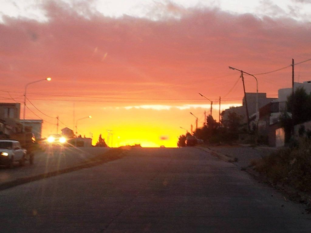 Recorrido por calles de Caleta Olivia