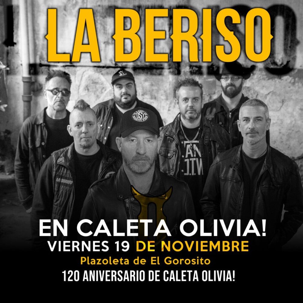 Recital en vivo de La Beriso en Caleta Olivia
