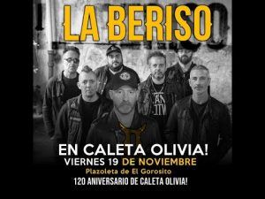 Recital de la Beriso Primera Noche del Aniversario de Caleta Olivia.