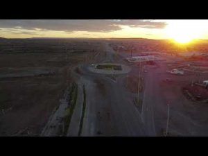 Rotonda de acceso a Las Heras, Santa Cruz