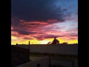 Amanecer de otoño Las Heras