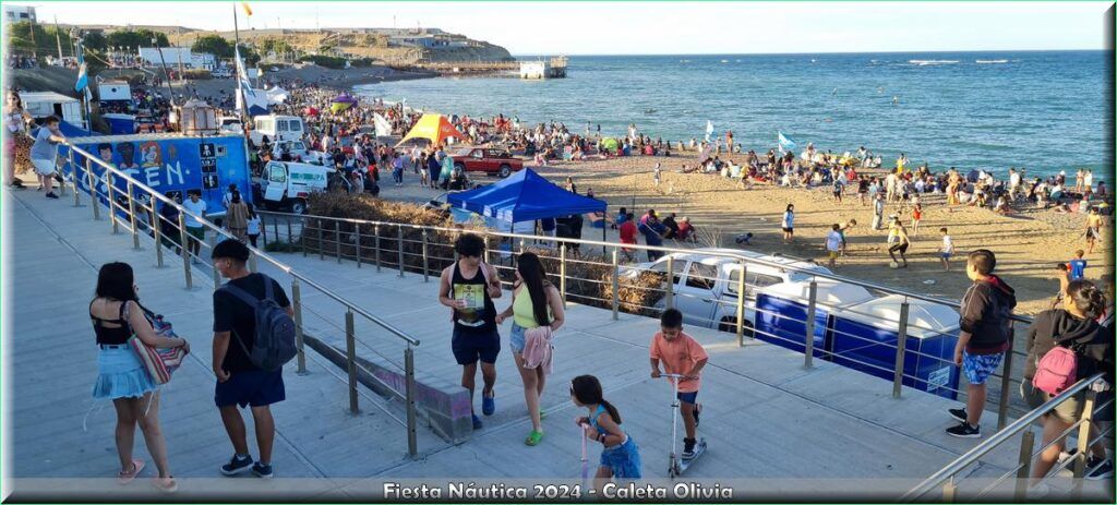 Fiesta náutica 2024 en Caleta Olivia