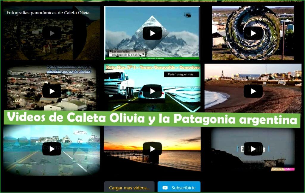 Videos de Caleta Olivia y la Patagonia argentina