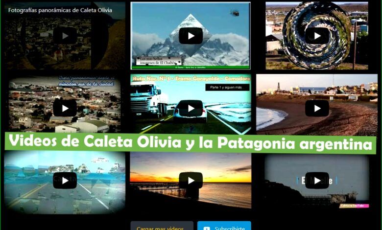 Videos de Caleta Olivia y la Patagonia argentina